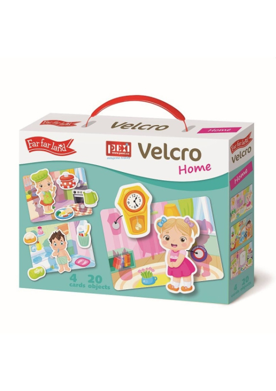 Pexi Velcro skládačky - Domov