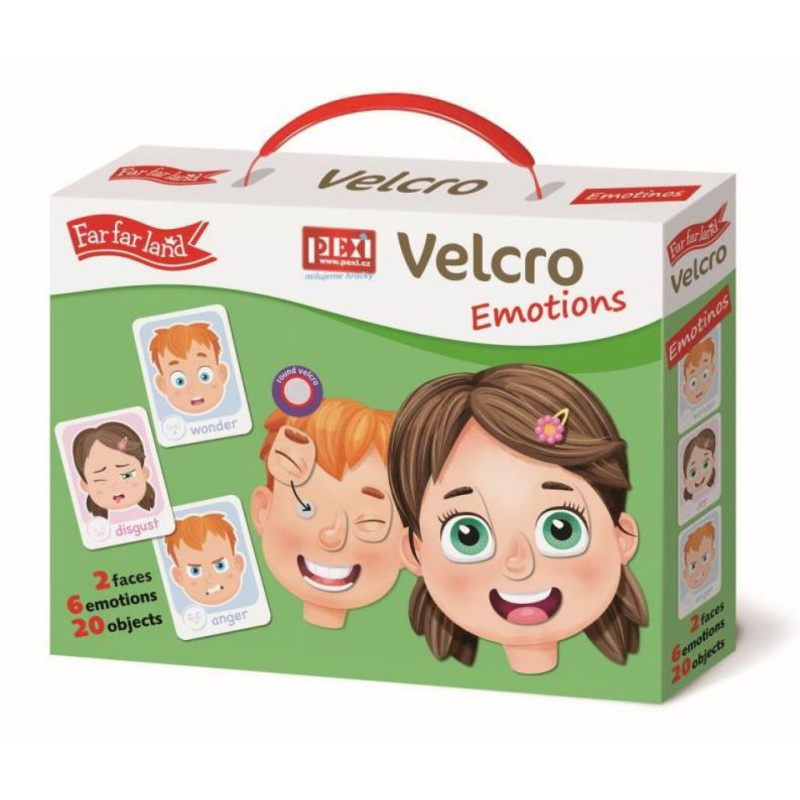 Emoce (Emotions) (PEXI Velcro skládačky) - hra z kategorie Vzdělávací hry