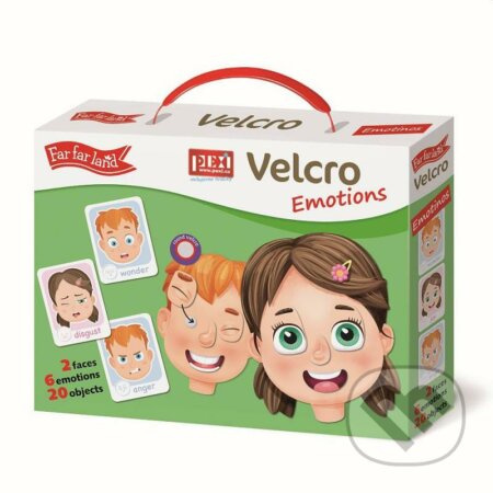 Emoce (Emotions) (PEXI Velcro skládačky) - hra z kategorie Vzdělávací hry