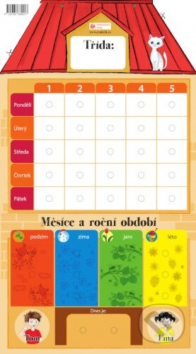 Učební pomůcky - Rozvrh hodin TAKTIK International s.r.o., organizační složka