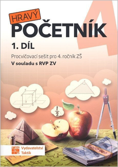 Hravý početník 4 - 1. díl - kniha z kategorie 1. stupeň
