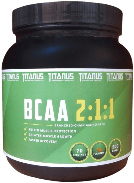 Titánus BCAA 2:1:1 500 g - bez příchuti