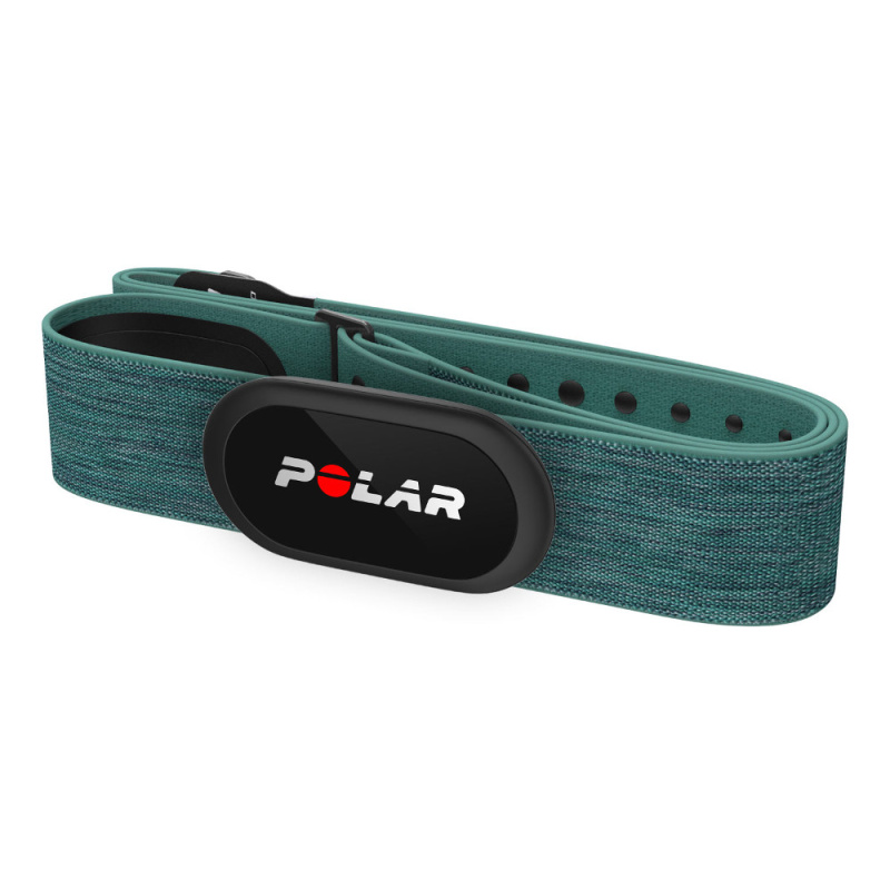 Hrudní pás Polar H10 M-XXL Black tyrkysová