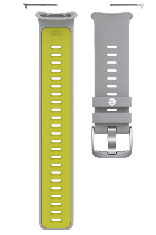 Polar Náhradní silikonový řemínek pro Vantage V2, šedý 91083655