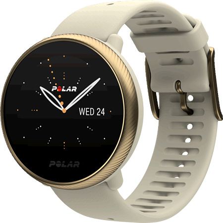 Polar Ignite 2 fitness hodinky, béžové, velikost S/L 90085185
