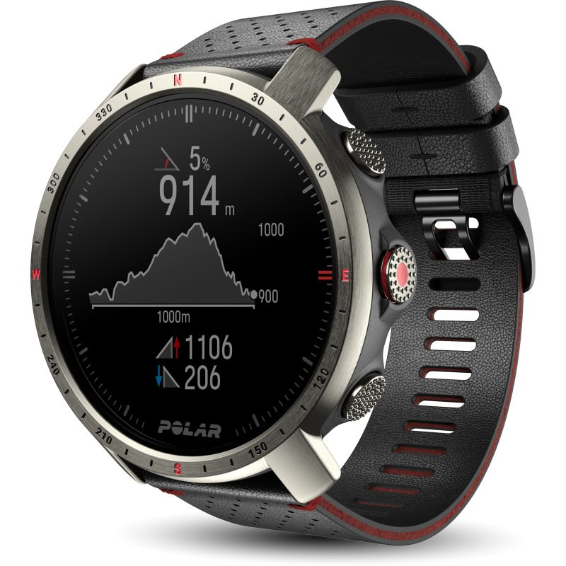 Polar Outdoor sporttestr Grit X Pro Titan, M/L, černý 90085777