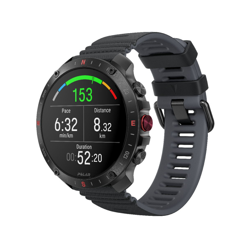 Polar Outdoor sporttestr Grit X2 Pro, S-L, černá 900110283