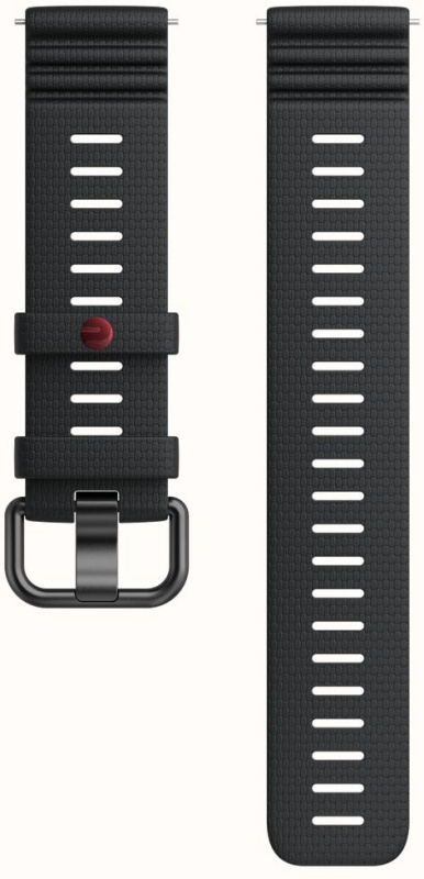 Polar Řemínek 22 mm silikonový S/L černá