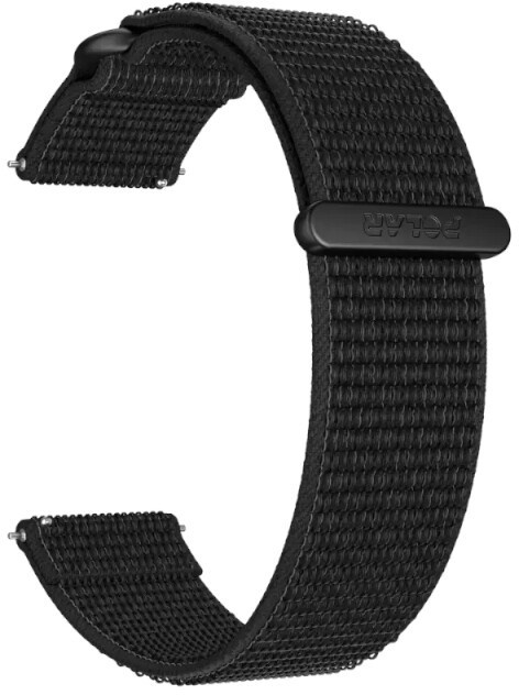 Polar Řemínek 22 mm Hook&Loop se suchým zipem nylonový S/M černá