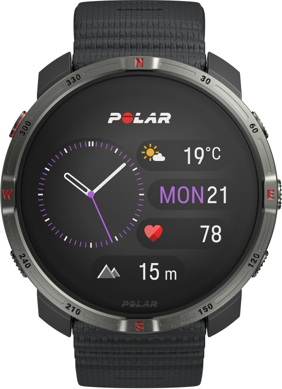 Polar Sporttester Grit X2, S-L, černá 900115134