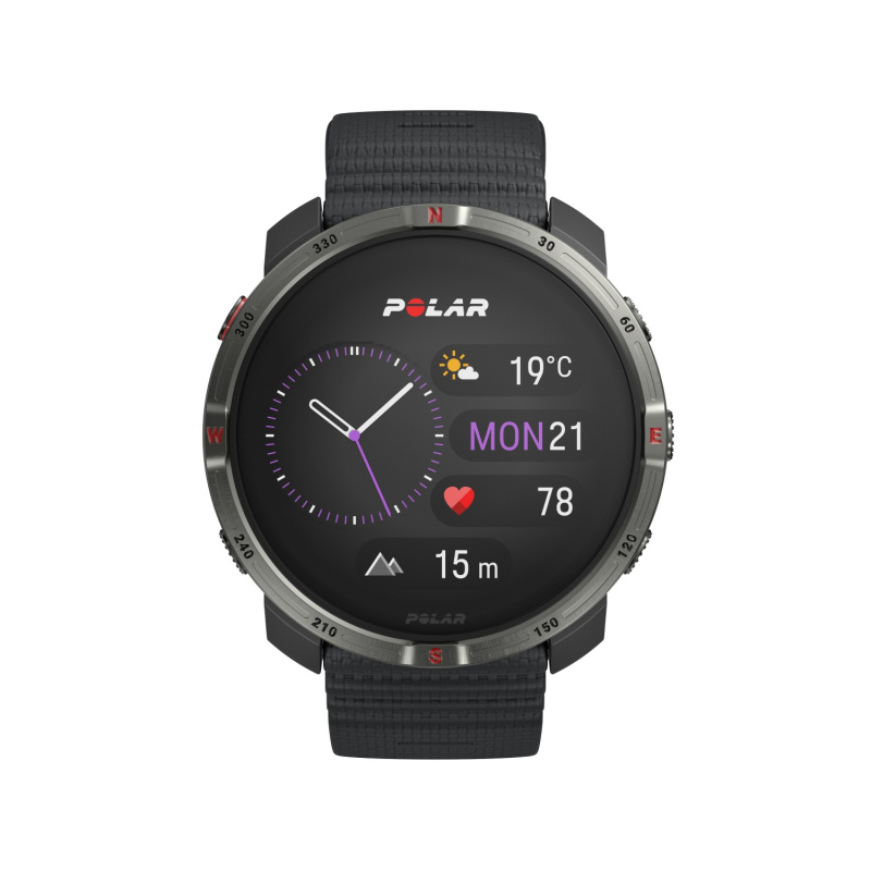 Polar Sporttester Grit X2, S-L, černá 900115134