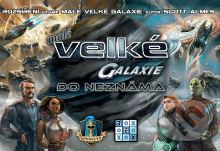 Malé velké galaxie: Do neznáma/rozšíření - Scott Almes - hra z kategorie Hry pro náročné