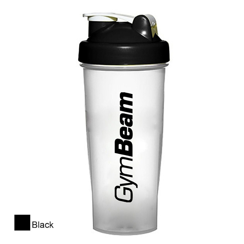 GymBeam Šejkr Blend Bottle průsvitně-černý 700 ml