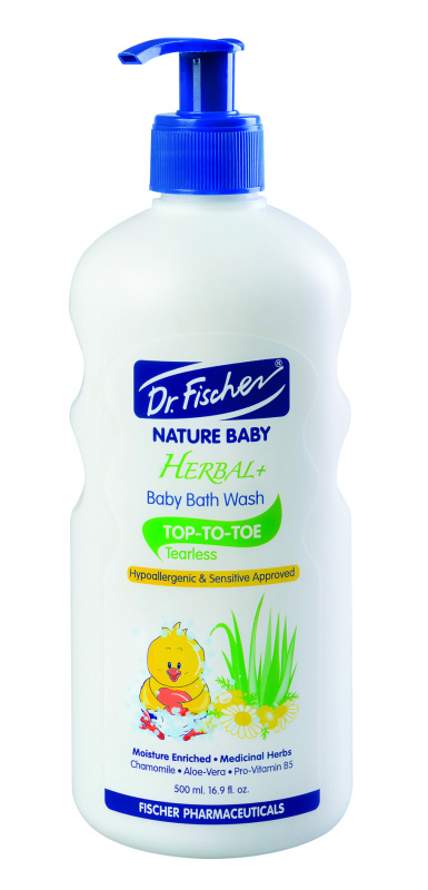 Dr. Fischer Dětský přírodní koupelový gel Nature Baby, 500 ml