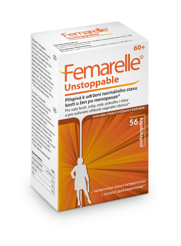 MEDINDEX Femarelle Unstoppable 60+ 56 kapslí