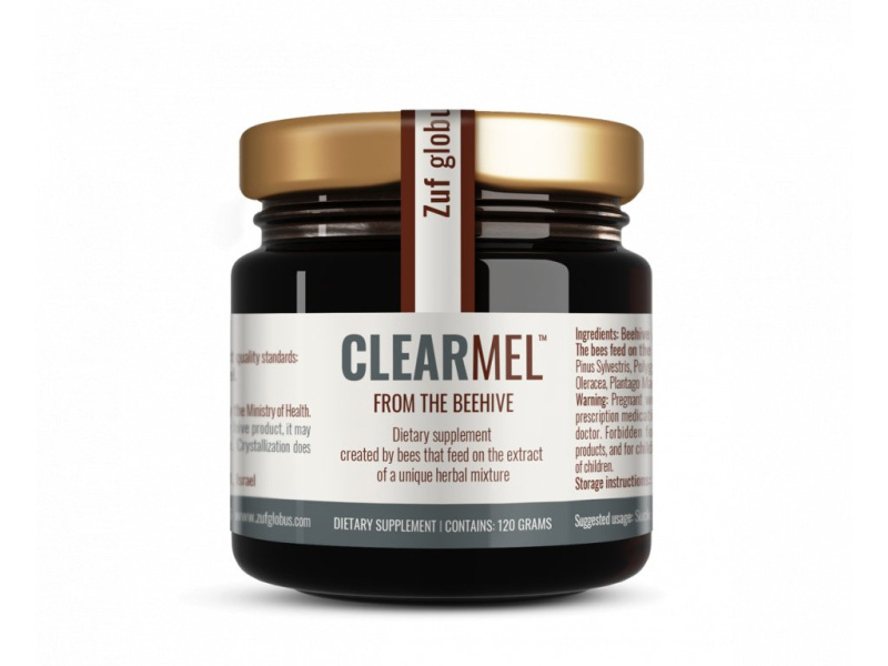 Zuf Globus CLEARMEL, včelí med, 120g