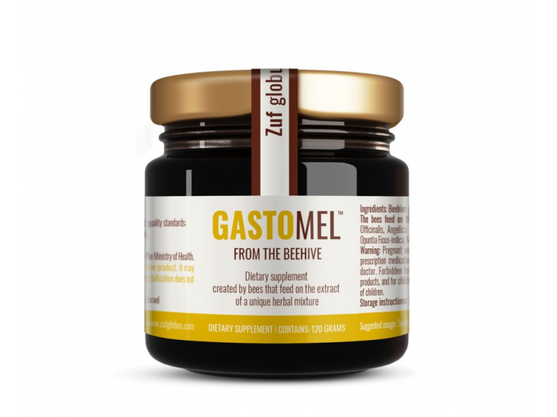 Zuf Globus GASTOMEL, včelí med, 120g