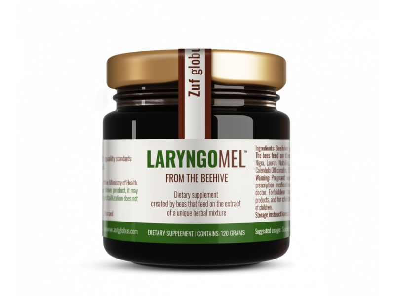Zuf Globus LARYNGOMEL, včelí med, 120g
