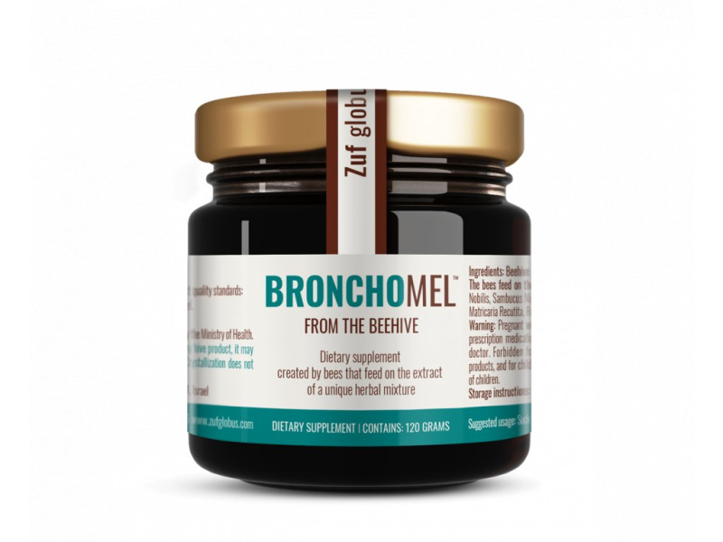 Zuf Globus BRONCHOMEL, včelí med, 120g