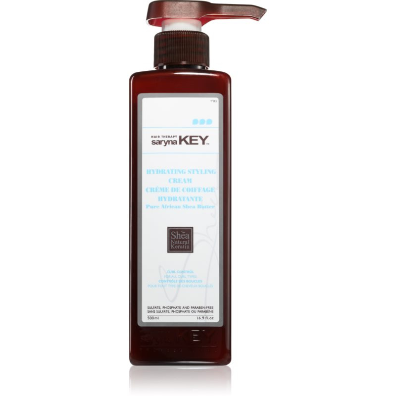 Saryna Key Pure African Shea Butter Curl Control bezoplachový kondicionér s bambuckým máslem 500 ml