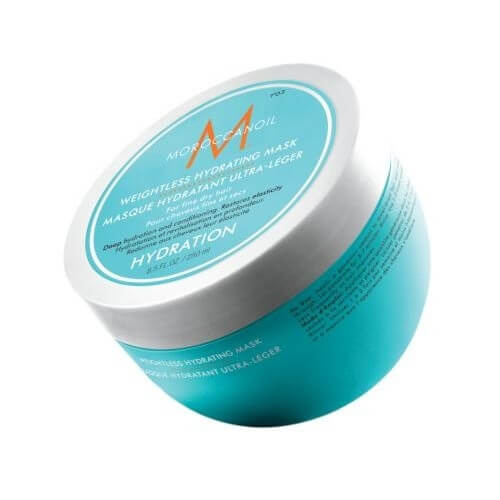 Moroccanoil Hydration Weightless Hydrating Mask hloubkově hydratační maska pro suché a křehké vlasy 250 ml