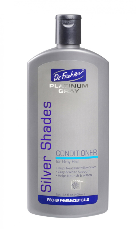 Dr. Fischer Vlasový kondicionér pro šedivé vlasy Platinum Gray, 400ml
