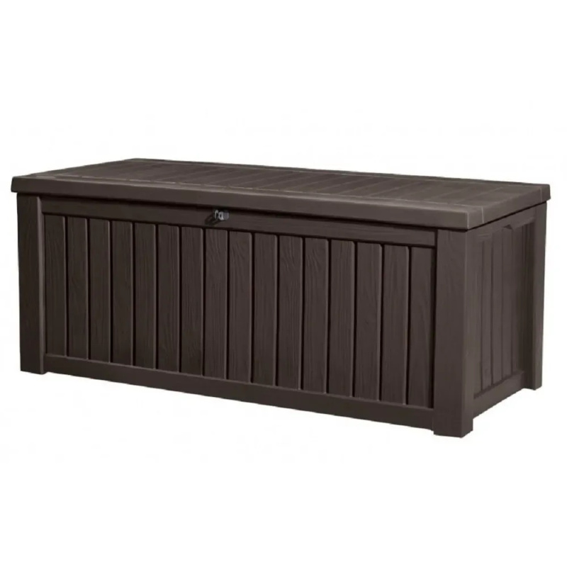 Keter Rockwood - zahradní box 570 L - 155 x 72,4 x 64,4 cm - Brown