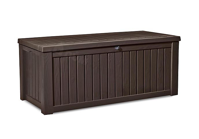 Keter Rockwood - zahradní box 570 L - 155 x 72,4 x 64,4 cm - Brown
