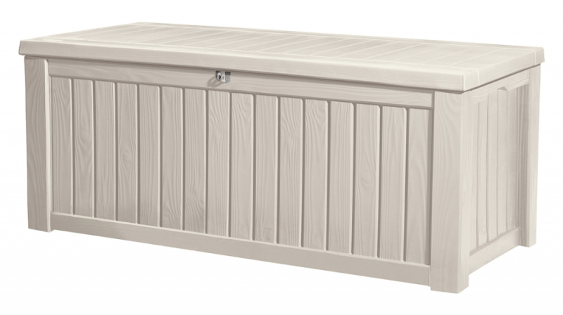 Keter Rockwood - zahradní box 570 L - 155 x 72 x 64 cm - Cream