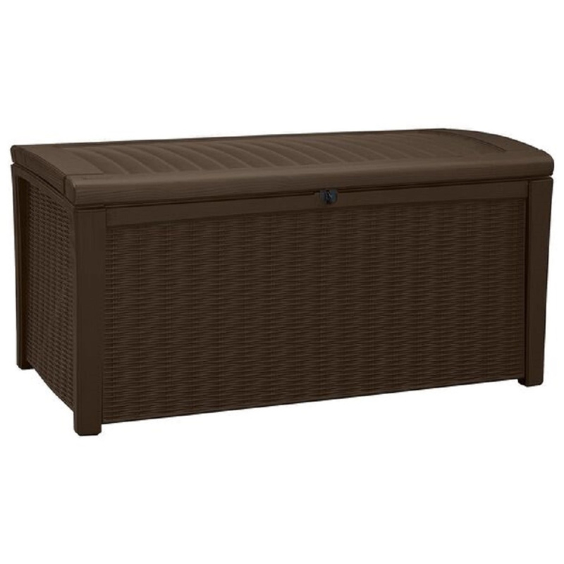Keter Borneo zahradní úložný box 416 L - 129,5 x 70 x 62,5 cm - Brown