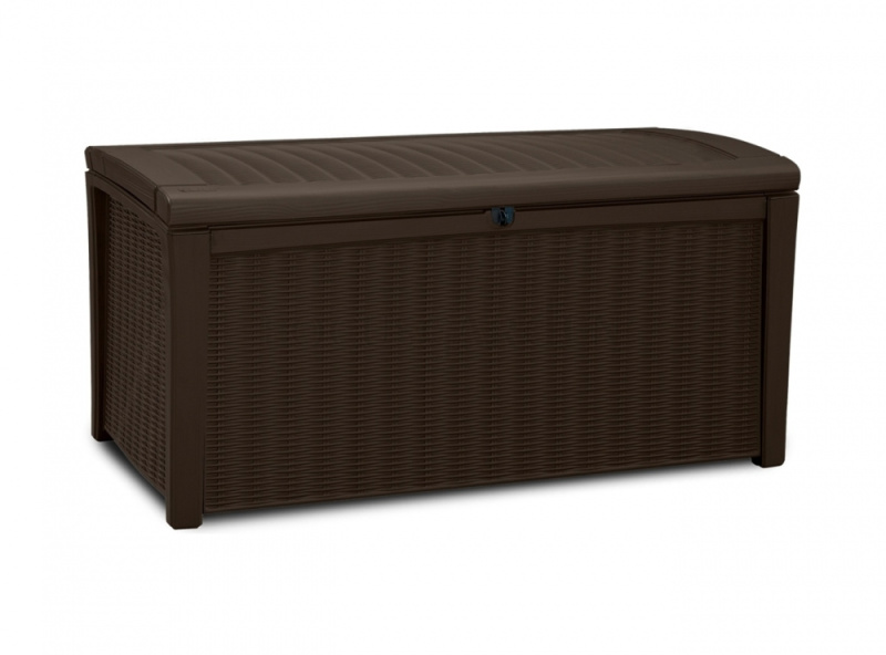 Keter Borneo zahradní úložný box 416 L - 129,5 x 70 x 62,5 cm - Brown