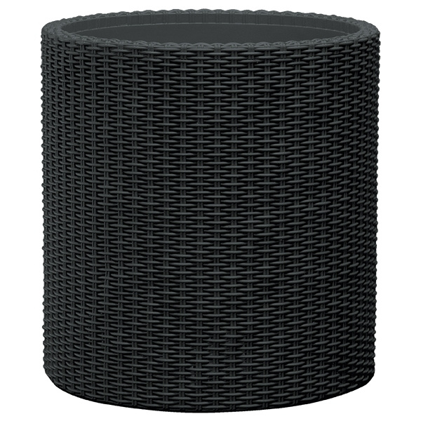 KETER Květináč Cylinder Planter M - antracit