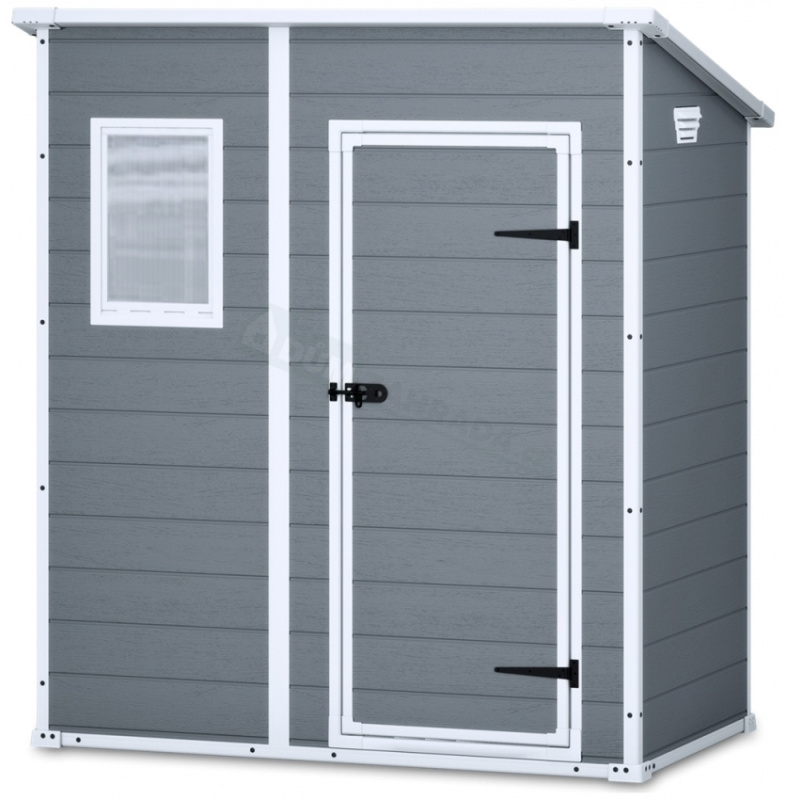 Zahradní domek Keter Manor Pent 6x4 - 183,5 x 111 x 200,5 cm - Grey