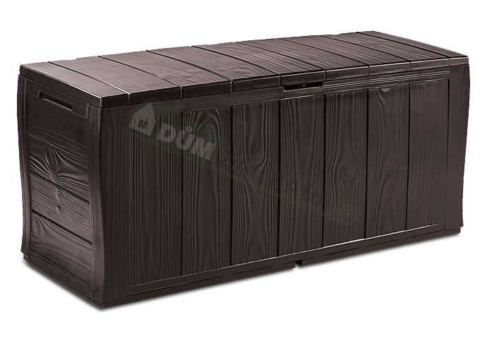Keter Sherwood - zahradní úložný box 270 L - 117 x 45 x 57,5 cm - Brown