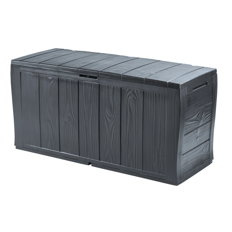 Keter Sherwood - zahradní úložný box 270 L - 117 x 45 x 57,5 - Graphite