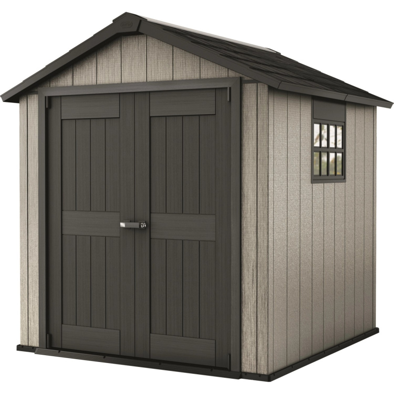 Zahradní domek Keter Oakland 757 - 229 x 242 x 223,5 cm - šedý