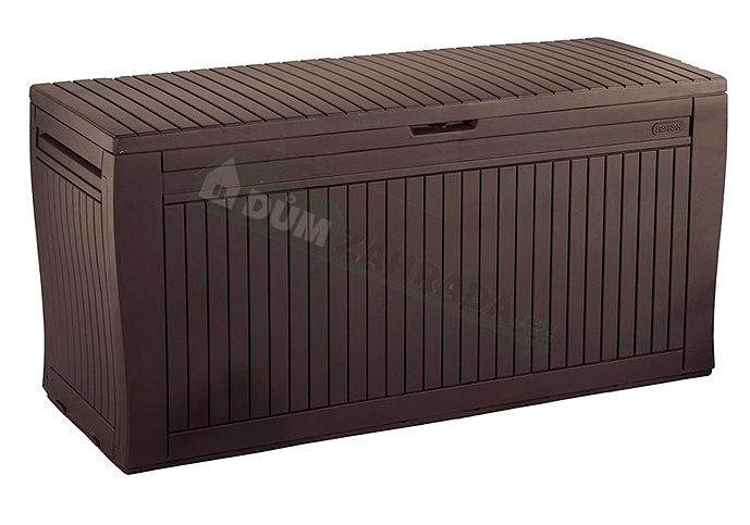 Zahradní úložný box Keter Comfy 270 L - 117,5 x 45 x 57,5 cm - Brown