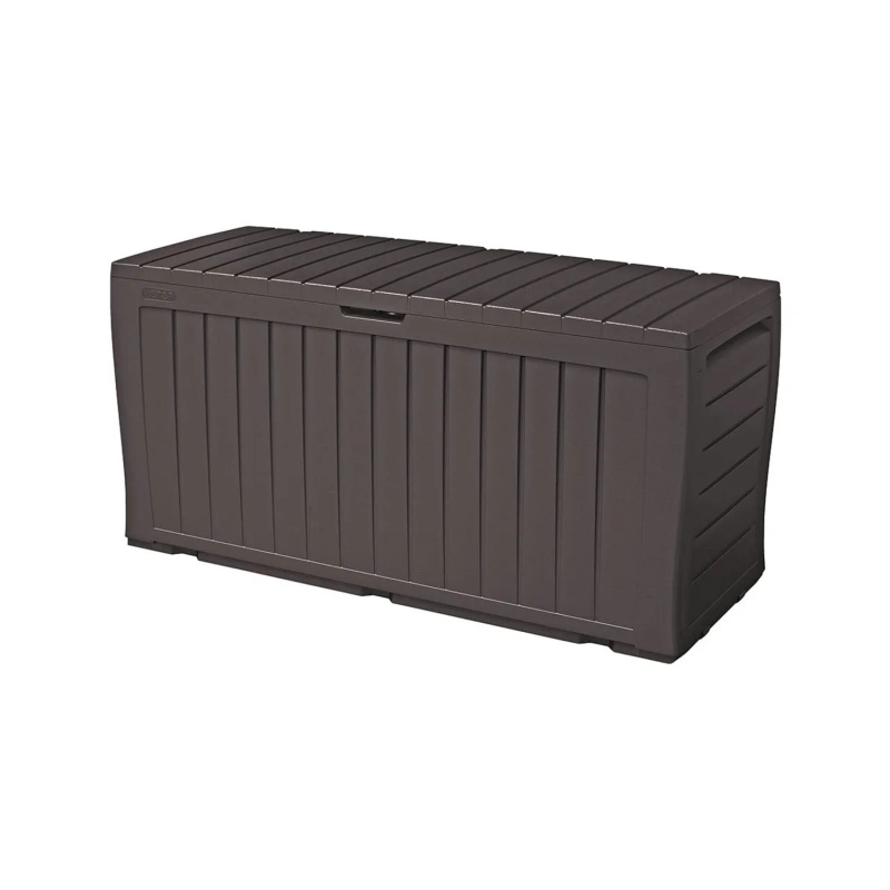 Keter Marvel Plus - zahradní úložný box 270 L - 116,7 x 44,7 x 57 cm - Brown