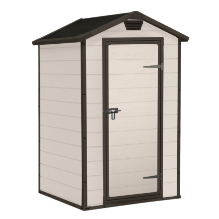 Zahradní domek Keter Manor 4x3 - 128 x 94 x 196 cm - Beige
