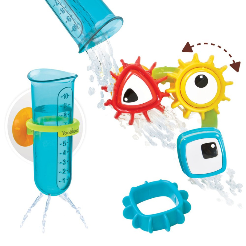 Yookidoo Ozubené tvary do vany