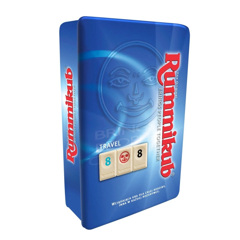 Rummikub Travel Tin – cestovní kovová edice rodinné hry