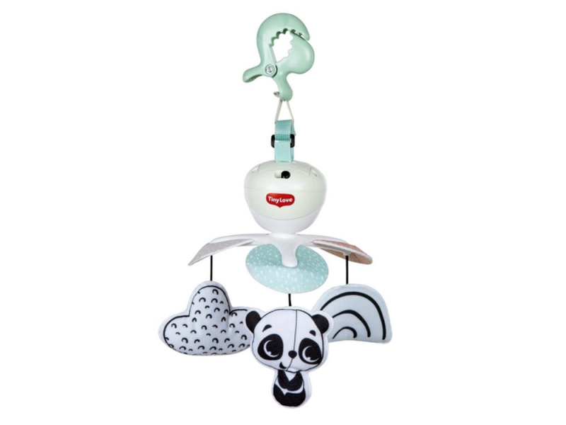 Tiny Love Hudební kolotoč na cesty Black & White