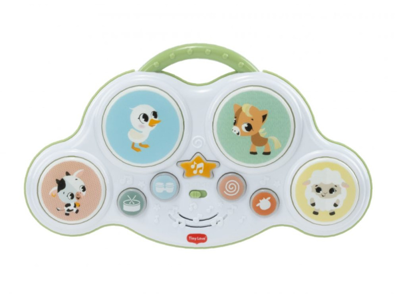 Tiny Love Hudební pult s bubínky Farmers Funday