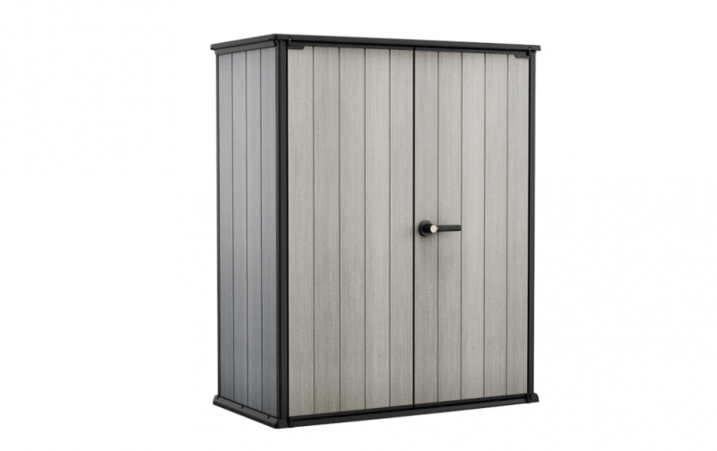 Zahradní skříň KETER Duo Tech High Store Plus - 140 x 73,6 x 170,4 cm