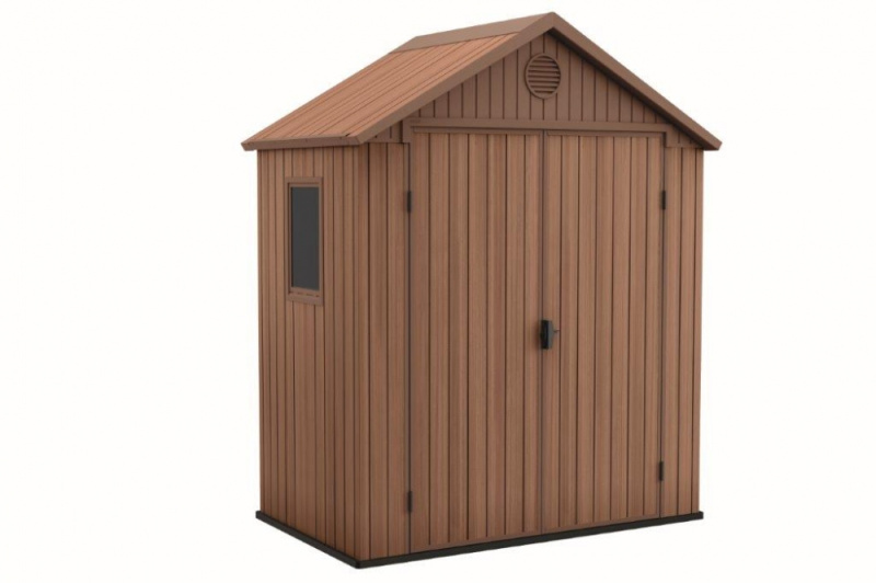 Zahradní domek Keter Darwin 6x4 - 190 x 221 x 121 cm - Brown