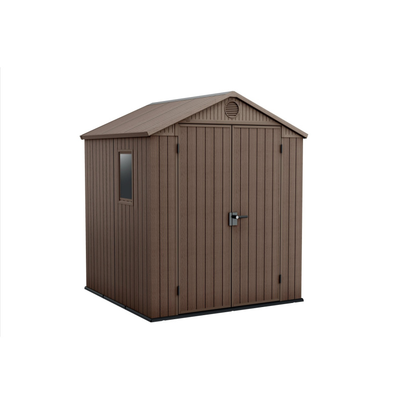 Zahradní domek Keter Darwin 6x6 - 221 x 183 x 190 cm - Brown