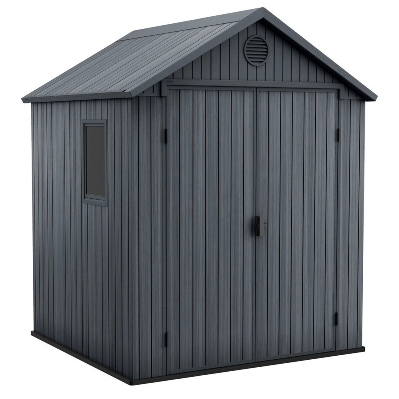 Zahradní domek Keter Darwin 6x6 - 221 x 183 x 190 cm - šedý