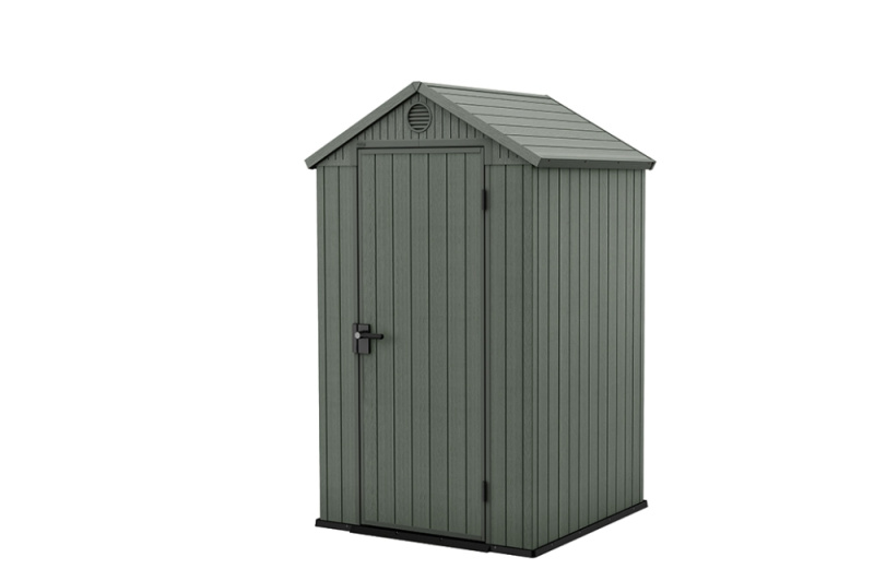 Zahradní domek Keter Darwin 4x4 - zelený - 205 x 116,7 x 125,8 cm