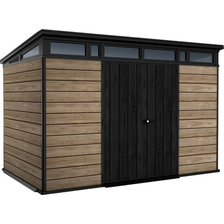 KETER PENT Signature HORIZONTAL domek 11x7 - jasan, 342 x 226 x 216 cm