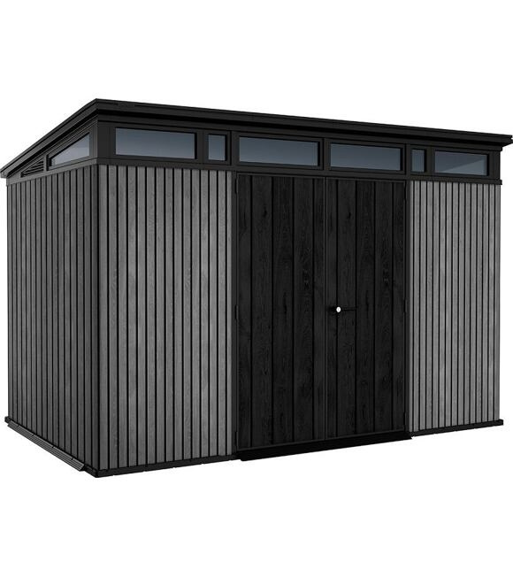 KETER PENT Signature VERTICAL domek 11x7 - šedý, 342 x 226 x 216 cm